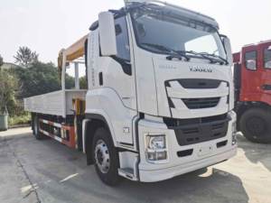 Camion de <span class=keywords><strong>remorquage</strong></span> lourd ISUZU 4*2, 205 CV, camion de <span class=keywords><strong>remorquage</strong></span>, grue hydraulique de 12 tonnes, véhicule de levage, <span class=keywords><strong>prix</strong></span> direct - Product Image 2