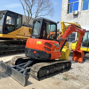 Excavatrice sur chenilles Kubota d'occasion de grande marque Excavatrice seconde main originale Kubota KX155 en bon état - Product Image 1