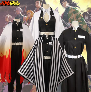 Anime <span class=keywords><strong>Mitsuri</strong></span> Demoned Slayers <span class=keywords><strong>Cosplay</strong></span> Costume Kyoujurou <span class=keywords><strong>Cosplay</strong></span> Demoned Slayers Japanese Anime Costume Halloween <span class=keywords><strong>Cosplay</strong></span> - Product Image 6
