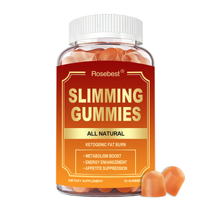 OEM Private Label Natural Vegan Pectin 500mg ACV Keto Slimming Gummy <strong>Weight</strong> <strong>Loss</strong> Fat Burner <strong>Supplement</strong> with Apple Cider Vinegar - Product Image 1