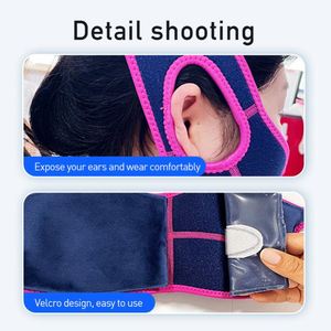 2 compresas de gel prácticas para mentón y cabeza, compresas faciales frías y calientes ajustables, con compresa de gel para muelas del molde, para uso en mentón y cabeza. - Product Image 6