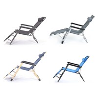 2024 prix d'usine métal pas cher chaise de jardin salon pliant pliant pause déjeuner loisirs piscine extérieure chaise longue