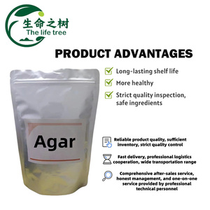 Poudre d'Agar en Gros de Qualité Alimentaire 900-1200, Additif Alimentaire Épaississant, Cristallin Blanc, 25kg - The Life Tree - Product Image 2