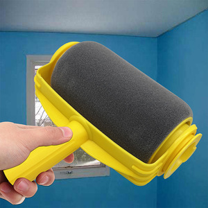 <b>Paint</b> Roller Foam 6.1 Inch Yellow Cageless Frame Diy Paintbrush - Product Image 1