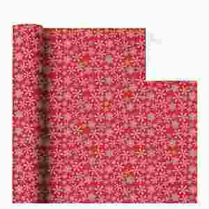 Mini <b>Roll</b> Crimson Red Gift <b>Wrapping</b> <b>Paper</b> 80gsm Solid Color for Corporate Gift Box Packaging - Product Image 5