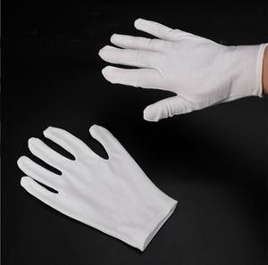 Guantes blancos de bienvenida Etiqueta Algodón puro Guantes DE TRABAJO finos antiguos Guantes de mano para Conductor de joyería - Product Image 5