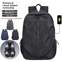 Sac à dos unisexe imperméable et écologique en polyester Oxford pour ordinateur portable, idéal pour le lycée, l'université, les activités de plein air, les voyages d'affaires, grande capacité