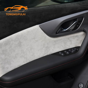 Tissu en microfibre 100% polyester, tissu en daim pour l'automobile, 460 g/m², anti-poussière, résistant à l'usure, sièges de <span class=keywords><strong>voiture</strong></span>, volant - Product Image 2