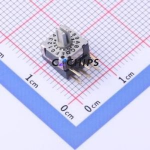 SKBR-16H1 Rotary Encoder Switch Through hole Component (THT) Switch 16 True Code - Product Image 1