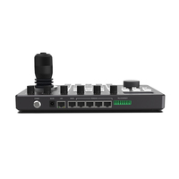 Controlador de teclado PTZ de red con joystick 4D y configuración web, para sistema de videoconferencia PoE