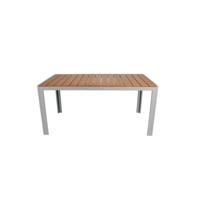 Table de jardin en plastique 156x80cm