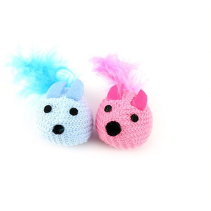 Yommy Plush Mouse <b>Toy</b> 4cm <b>For</b> Cats <b>Interactive</b> <b>Pet</b> <b>Toy</b> - Product Image 2