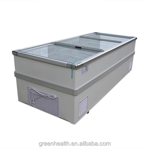 Réfrigérateur commercial avec couvercle coulissant en verre, style européen, congélateur horizontal pour supermarché, modèle WD-580D - Product Image 6