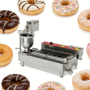High Efficiency Automatic Donut Making <b>Machine</b> Industrial Mini Donut <b>Fryer</b> Forming <b>Machine</b> for Food Shop - Product Image 2