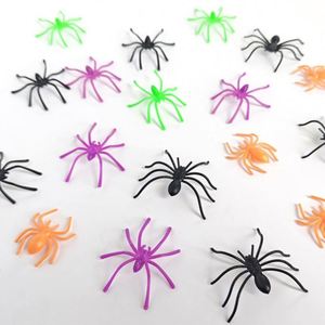 Factory Direct Halloween Long-Legged Model Various Colors Luminous Realistic Cotton <b>Spider</b> <b>Plastic</b> Material - Product Image 1