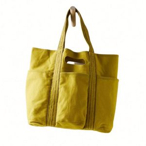 Trending Canvas Casual Tote <b>Bags</b> with Custom Logos and Patterns for Shopping Picnic Storage - Product Image 2