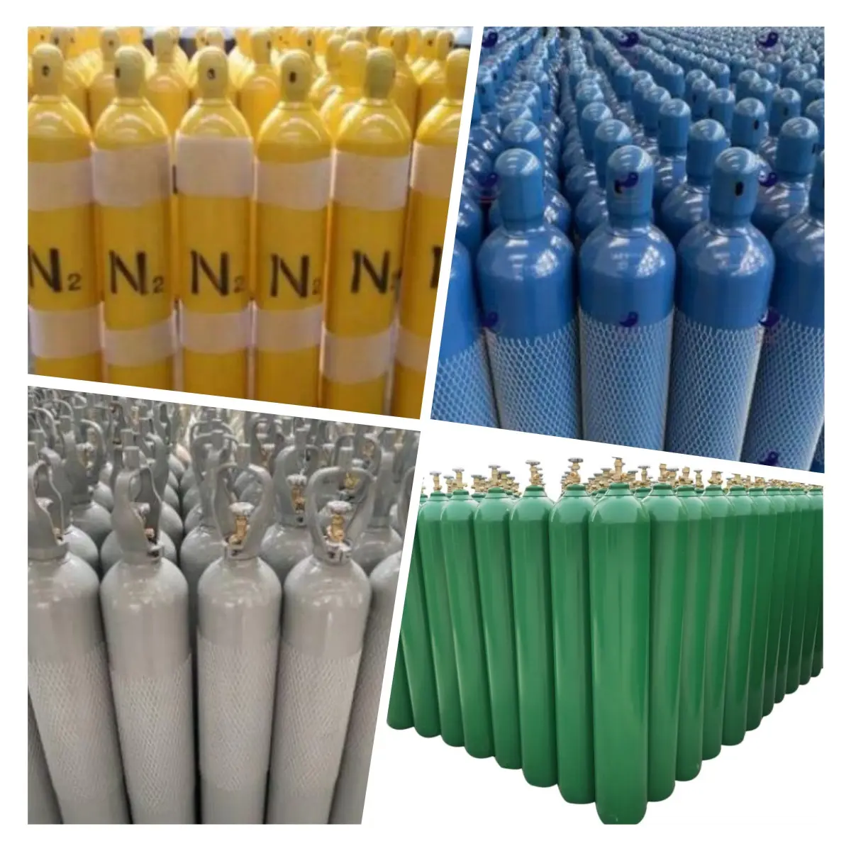 Hete Verkoop Xenon/ Argon/Zuurstof/N2/Co2/Hij Gas Cilinder Professionele Zuurstofgasfles Medische