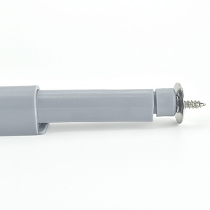 Loquet magnétique gris moyen pour porte de placard ou tiroir avec vis et support de fixation - Product Image 3