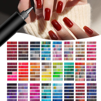 HEMA TPO Free Custom Logo OEM Private Label French Liquid Nails Art Gel Varnish Soak Nail Lacquer UV/LED Gel Polish Wholesale