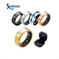 SHR 2025 Smart AI Analysis Fitness Tracker Ring K3 Monitor de ritmo cardíaco GPS habilitado Sleep Activity Tracker Smart Ring APP Control