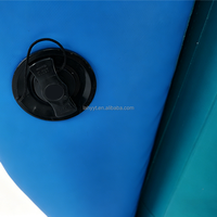 Plateforme de pêche gonflable Hailebao en PVC, plateforme flottante portable, bateau pliable, quai flottant, résistant à l'eau, durable