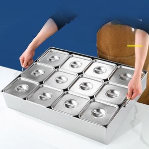 סט צנצנות תבלינים מנירוסטה 18/10, עמידות במדיח כלים, איכות מזון, עם מכסה, כלי מטבח למסעדות, מוצר מבוקש - Product Image 1