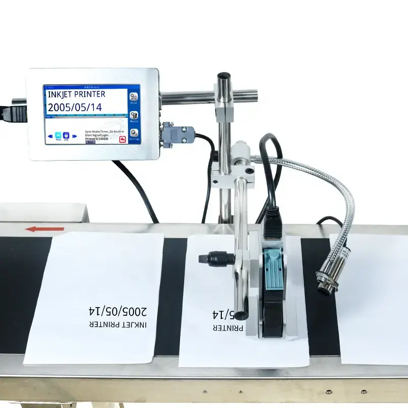 Многоязычный онлайн струйный принтер высокой четкости цифровая этикетка с логотипом даты номер партии tij кодирование струйная печатная машина