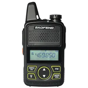 Baofeng BF-T1H Vox Sterke Signaaldekking Professionele Fm Digitale Tuning Frequentiemodulatie Zwart Buiten 20 5W Walkietalkie