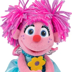 Sesame Street Official Abby Cadabby Plush, Premium Plush Toy for Ages 1 & Up, Pink/Blue