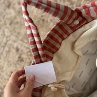Sac Organisateur de Poussette à Trois Couches Portable pour Voyage, Panier à Couches pour Bébé avec Couvercle à Cordon de Serrage, Rangement pour Maman