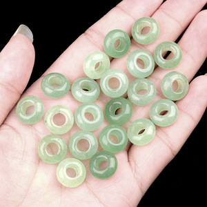 Perline in <span class=keywords><strong>Pietra</strong></span> Naturale 5x10mm Rondelle con Foro Grande 4mm, Perline in Cristallo e Agata per Fai-da-Te e Artigianato, Vendita all'Ingrosso - Product Image 4