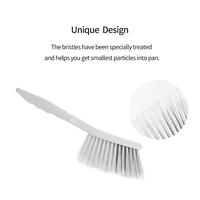 Vente chaude Mini balai de Table et ensemble de pelle à poussière brosse de nettoyage en plastique de haute qualité avec tête de balai en PET brosse de nettoyage de pelle à poussière