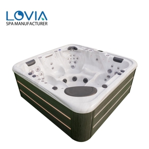 Baignoire spa moderne masseur baignoire autoportante baignoire hydro massage maison 5 personnes massage par air extérieur acrylique bains <span class=keywords><strong>à</strong></span> <span class=keywords><strong>remous</strong></span> nordiques - Product Image 2
