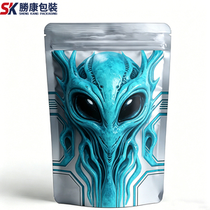 Sacs d'emballage personnalisés anti-odeur Kali Stand Pouch en BOPP/AL/PE durables, thermoscellables, avec impression numérique pour aliments pour bébés, salades, gâteaux et produits rares - Product Image 1