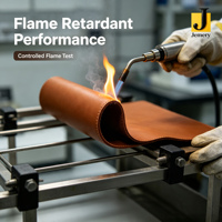 Solution de décoration automobile Jemery Premium en silicone et cuir, matériau métallique extensible, écologique et imperméable