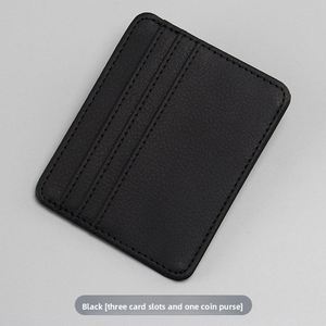X1215 Wholesale Fashionable Exquisite Compact Portable Mini Lightweight Zipper Card Holder Multiple Card Slots Short Gift Case - Product Image 3