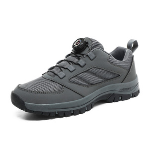 Zapatos de senderismo con hebilla de rotación rápida, zapatos de malla transpirable, suela de goma antideslizante con suela profunda para caminar en la montaña - Product Image 3