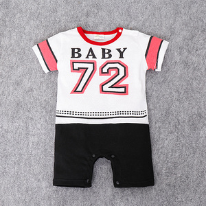 Vêtements d'été pour bébés, nouveau modèle, vente en gros, combinaison de sport pour garçon - Product Image 2