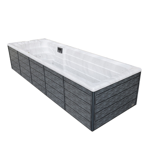 Spa de nage rectangulaire autoportant de <span class=keywords><strong>7</strong></span> mètres avec système de contrôle Balboa, 8 jets, pour villa, piscine hors sol avec bain à remous - Product Image 1