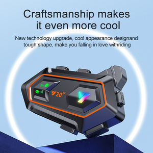 Y20 2X kask interkom Bluetooth kulaklık motosiklet özel Bluetooth interkom kulaklık - Product Image 3