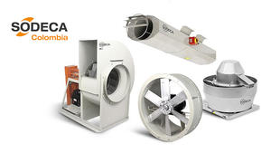Ventiladores centrífugos de presión media SODECA, muy robustos, de una sola entrada, equipados con un impulsor de aspas curvadas hacia atrás. - Product Image 6