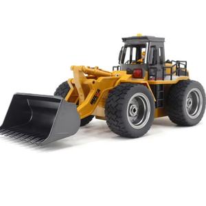 รถบรรทุกก่อสร้างของเล่นโลหะผสม รุ่นรถดันดินขนาดเล็ก 1:50 SJY-1714 รถดันดินแบบหล่อขึ้นรูป 1/50 สเกล รถวิศวกรรม - Product Image 1
