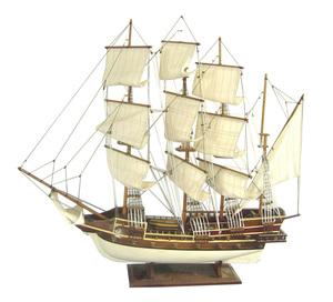 Modelo <span class=keywords><strong>de</strong></span> Barco <span class=keywords><strong>de</strong></span> <span class=keywords><strong>Madera</strong></span> del Galeón Español Atocha Elizabeth, Modelo <span class=keywords><strong>de</strong></span> Barco Histórico, Decoración Náutica, Modelo a Escala <span class=keywords><strong>de</strong></span> Velero - Product Image 3