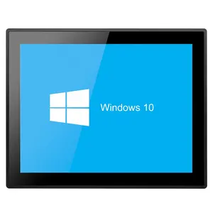 10 12 15 17 19 21.5 Inches Industrial Computers J1800 / J1900 / I3 / I5 / I7 32Gb SDD WiFi Resistive Touchscreen All In 1 PC