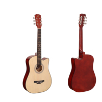 Swift Horse 38 Inch Cutaway Acoustic Guitar 6 Steel Strings Beginner Folk Guitar Professional OEM Factory Supply