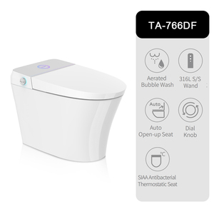 โถสุขภัณฑ์อัจฉริยะเซรามิกอัตโนมัติ TA-766DF สีขาว แบบชิ้นเดียว - Product Image 5