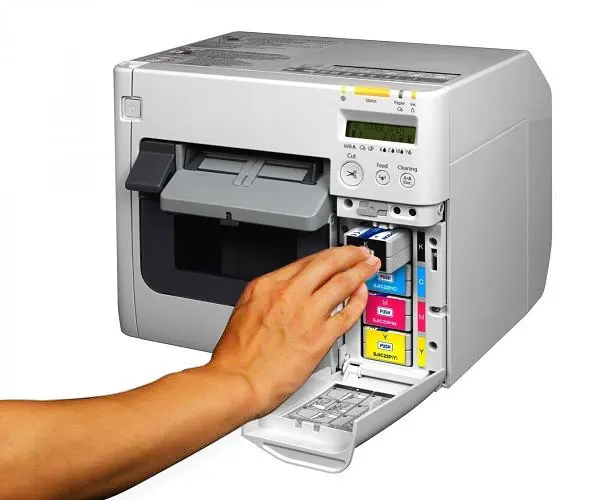 Imprimante d'étiquettes numériques rouleau à rouleau Epson TMC3520/C3500 pour l'impression d'étiquettes couleur