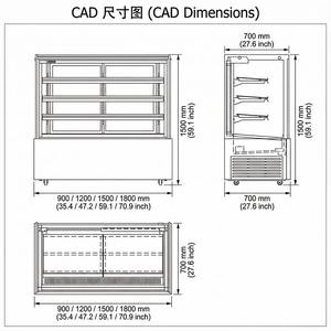 Vitrine Réfrigérée Commerciale pour Gâteaux et Pâtisseries – Promotion Exceptionnelle - Product Image 3