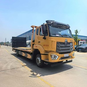 Camion de dépannage automatique Howo 4x2 à <span class=keywords><strong>plateau</strong></span> plat, excellent rapport qualité-prix, remorques de dépannage économiques à vendre - Product Image 1