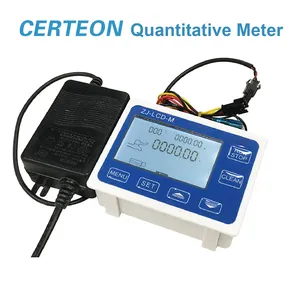 ZJ-LCD-<span class=keywords><strong>M</strong></span> misuratore di flusso liquido industriale 1/4 a 3/4 pollice per olio acqua latte misuratore a ingranaggi - Product Image 3
